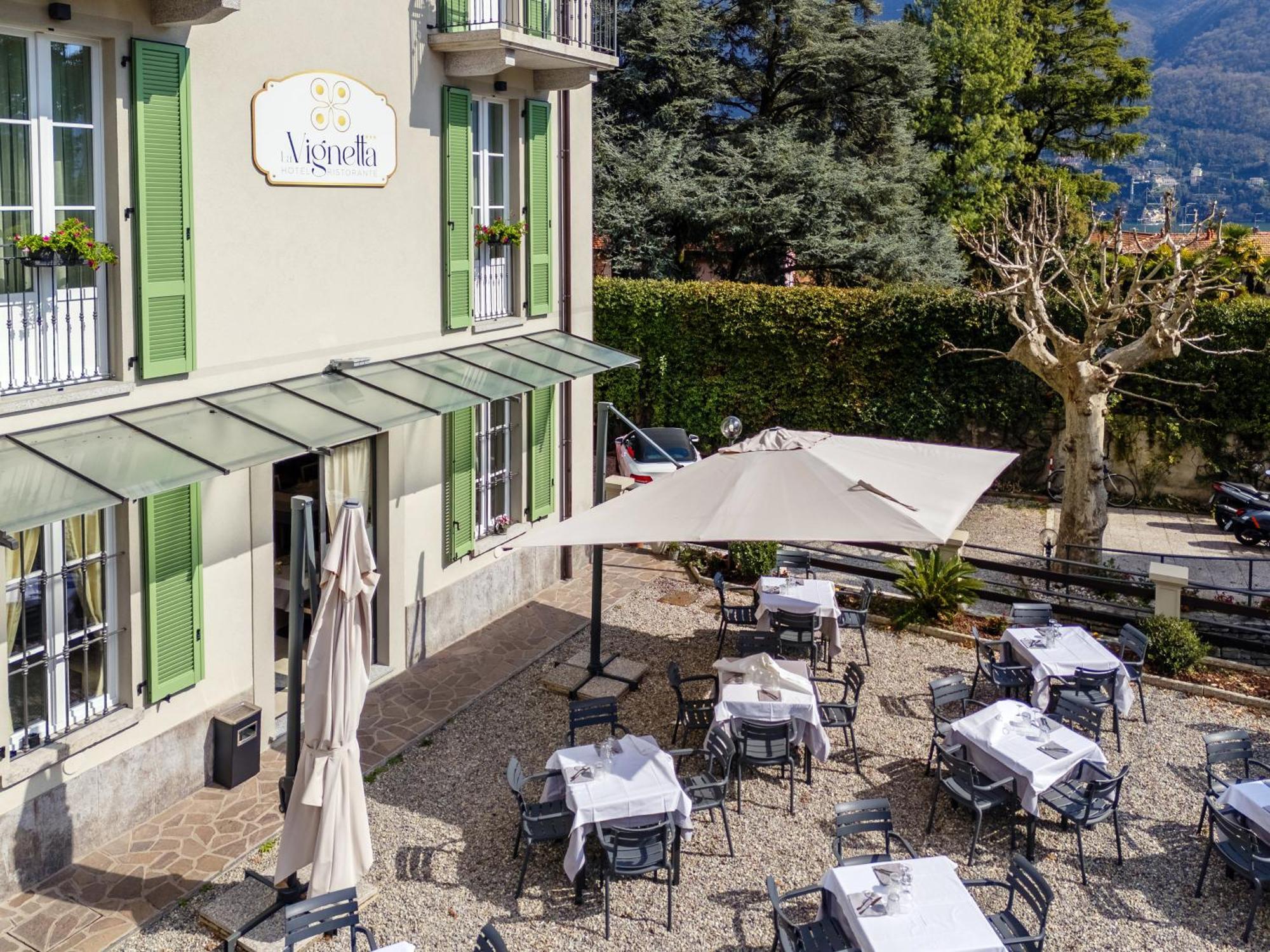 Hotel Ristorante La Vignetta Cernobbio Exterior photo