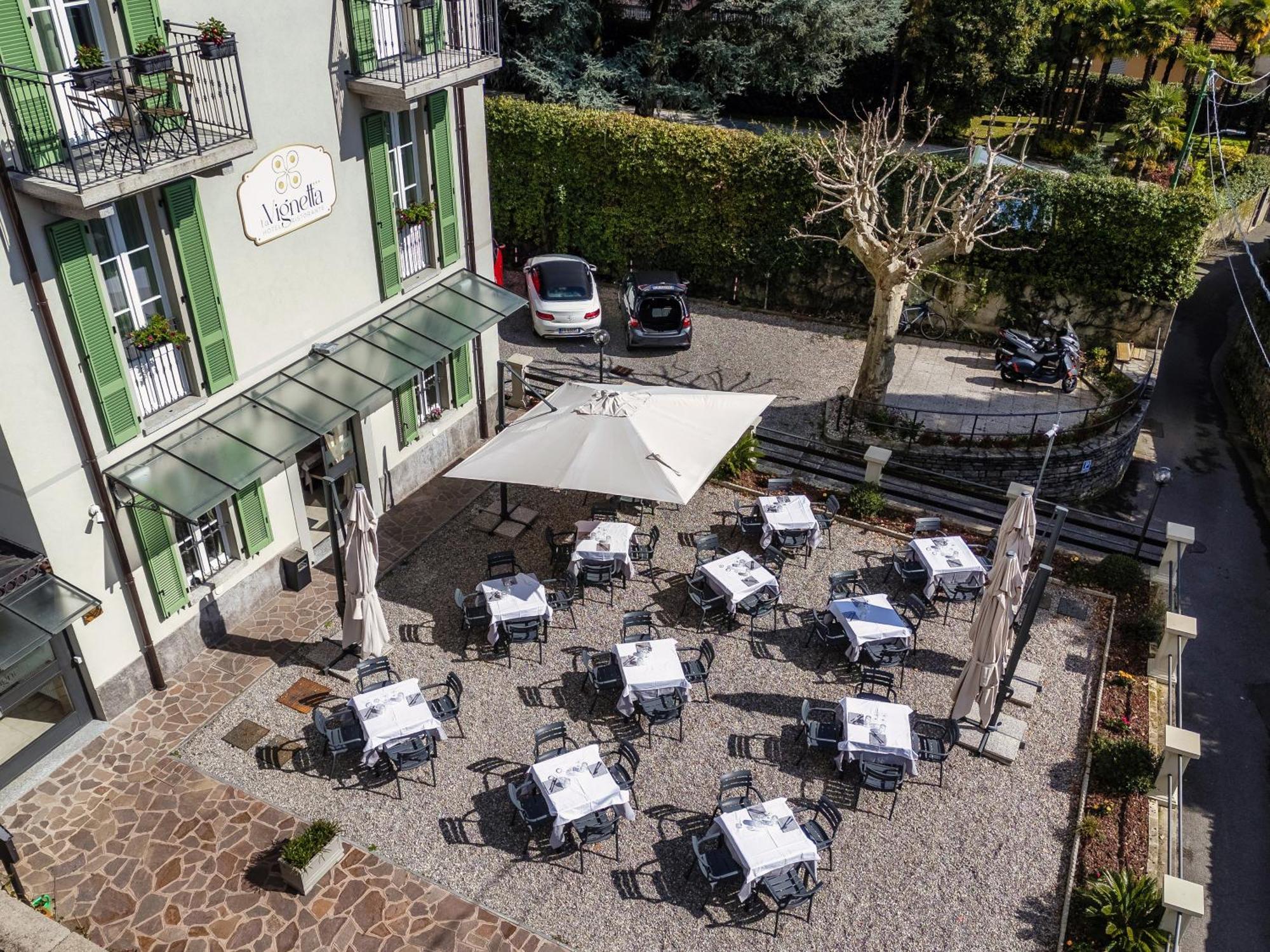 Hotel Ristorante La Vignetta Cernobbio Exterior photo